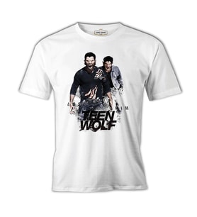 Teen Wolf - Lose Your Mind Beyaz Erkek Tshirt