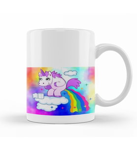 Unicorn   Kupa   Bardak Porselen