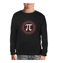 Matematik - Pi 9 Siyah Çocuk Sweatshirt