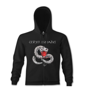 Whitesnake - Snake Siyah Erkek Kapşonlu
