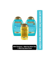 Ogx Nemlendirici ve Canlandırıcı Argan Oil of Morocco Sülfatsız Şampuan+Bakım Kremi 385ml+Yağ 100ml