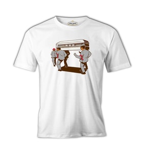 Stay at Home - Dance II Beyaz Erkek Tshirt