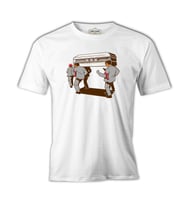 Stay at Home - Dance II Beyaz Erkek Tshirt