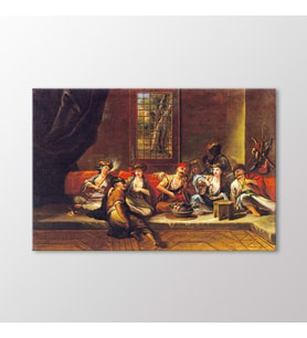 Arty Tablo Levendler Tablo (Karışık)
