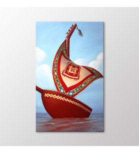 Arty Tablo Türkü Gemisi Tablo (Karışık)