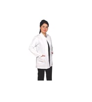 Lavinya Ceket Boy Hakim Yaka Doktor Öğretmen Önlüğü (Beyaz)