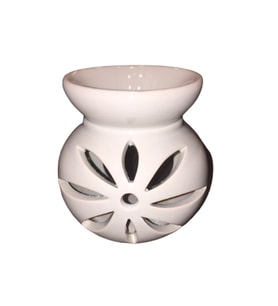 Lotus Motifli Seramik Buhurdanlık