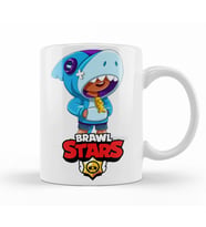 Brawl  Stars Shark  Leon Bardak Porselen