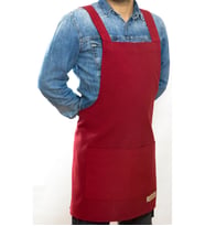 Berber Kuaför Barista Tattoo Hediye Çapraz Askılı Monapron Önlük