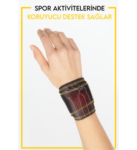MORSA CYBERG® El Bilekliği STANDART BEDEN (Siyah)