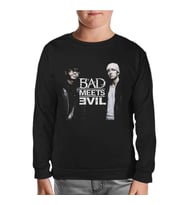 Bad Meets Evil Siyah Çocuk Sweatshirt