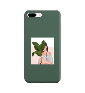 Koyu Yeşil Lansman Kılıf iPhone 8 Plus