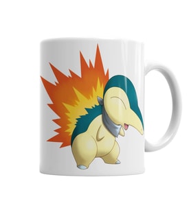 Pokemon Cyndaquil Kupa Bardak Porselen