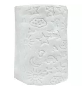 Poşette Peluş Battaniye (Krem)