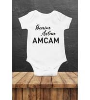 Benim Aslan Amcam Baskılı Bebek Body Zıbın