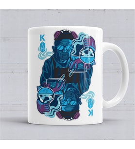 Breaking Bad King Heisenberg Kupa Bardak Porselen