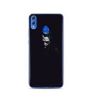 Joker Tasarım Süper Şeffaf Silikon Telefon Kılıfı Huawei Honor 8X 