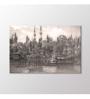 Arty Tablo Eyüp İskelesi Tablo (Karışık)