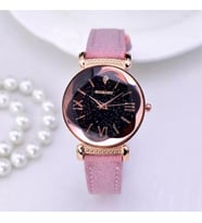 Gogoey Kadın Kol Saati Lüks Moda Şık Trend Bayan Kol Saati Pembe