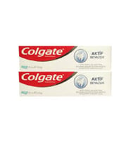 Colgate Aktif Beyazlık Beyazlatıcı Diş Macunu 75 ML X 2 ADET