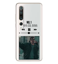 No.1 Mp3 Tasarımlı Süper Şeffaf Silikon Telefon Kılıfı Xiomai Mi10-pro