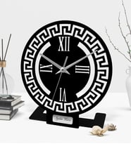 BK Gift Kişiye Özel Metal Masa Saati (Model 4)