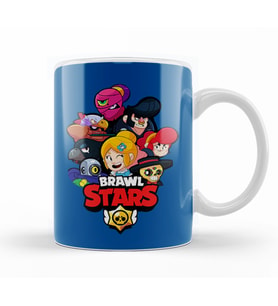 Brawl Stars  Yıldızları Kupa Bardak Porselen