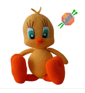 Amigurumi Oyuncak Tweety