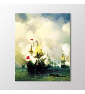 Arty Tablo Sakız Adasında Deniz Savaşı, 1848 Tablo (Karışık)