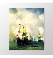 Arty Tablo Sakız Adasında Deniz Savaşı, 1848 Tablo (Karışık)