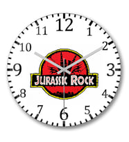 O Bom E Velho Rock And Roll Duvar Saati Bombeli Gercek Cam