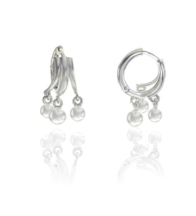 Söğütlü Silver Top top Küpe