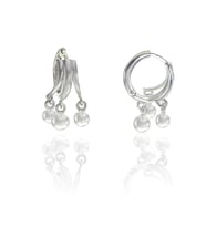 Söğütlü Silver Top top Küpe