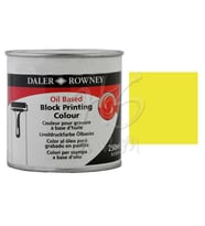 Daler Rowney Oil Based Block Printing 250ml 607 Brilliant Yellow