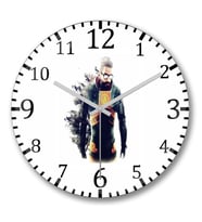 Gordon Freeman Haylayf Duvar Saati Bombeli Gercek Cam