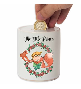 İsme Özel Seramik Kumbara - The Little Prince M2