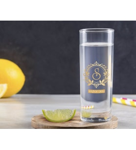 BK Gift Kişiye Özel Renkli Baskılı İsimli Vodka Bardağı-16 (Beyaz)