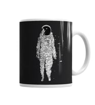 Astronauta Kupa Bardak Porselen