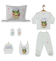 Pia Baby Gl 1903-08 İsme Özel Yastık Zıbın Set