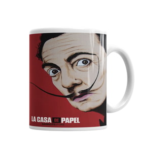 La Casa De Papel Kupa Bardak  Porselen