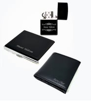 Kişiye Özel İsimli Metal Çakmak & Sigara Tabakası & Cüzdan Set
