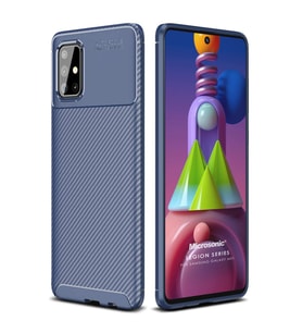 Microsonic Samsung Galaxy M51 Kılıf Legion Series Lacivert