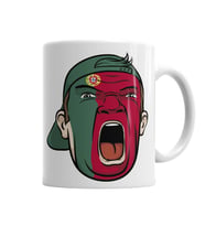 Portugal Fan Kupa Bardak Porselen