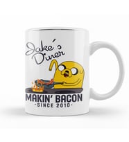 Adventure Time Bacon   Pancakes Kupa Bardak Porselen