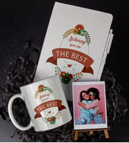 Kişiye Özel Defter Kalem Kupa Ve Fotoğraflık Seti 85788