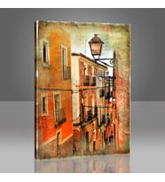 Arty Tablo Vintage Sokak Tablo (Karışık)