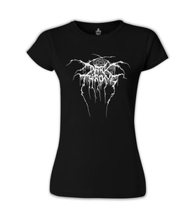 Dark Throne Siyah Bayan Tshirt