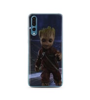 Baby Groot Tasarım Süper Şeffaf Silikon Telefon Kılıfı Huawei P20 Pro 
