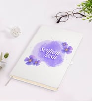 BK Gift Kişiye Özel Kadınlar Günü Tasarımlı Beyaz Defter-16