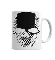 Punisher Skull Kupa Bardak Porselen